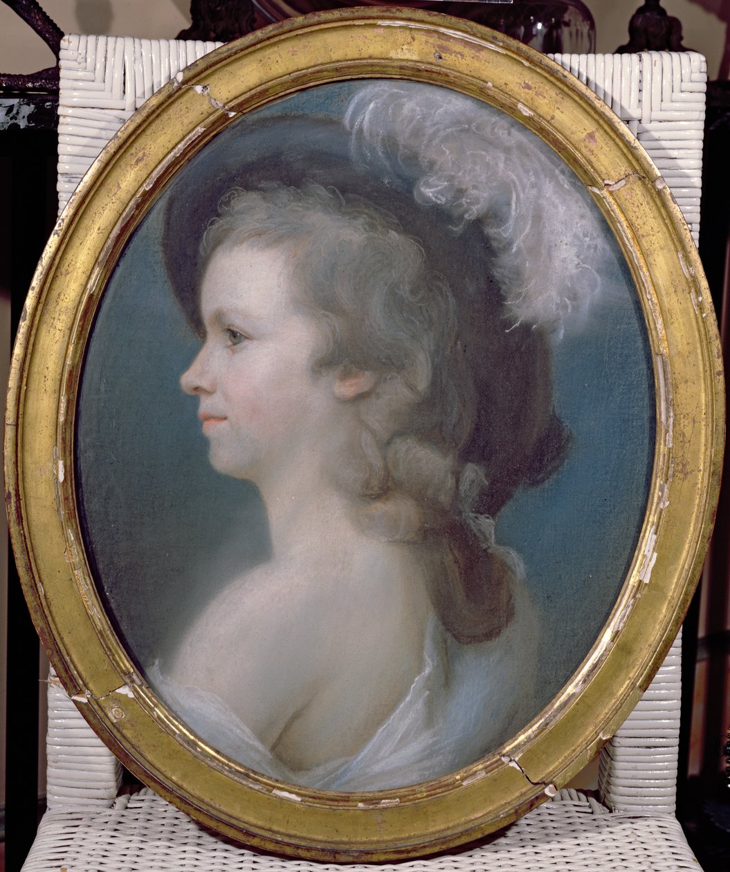 Marie Anne Paulze（1758-1836）年轻女孩 作者 法语学校