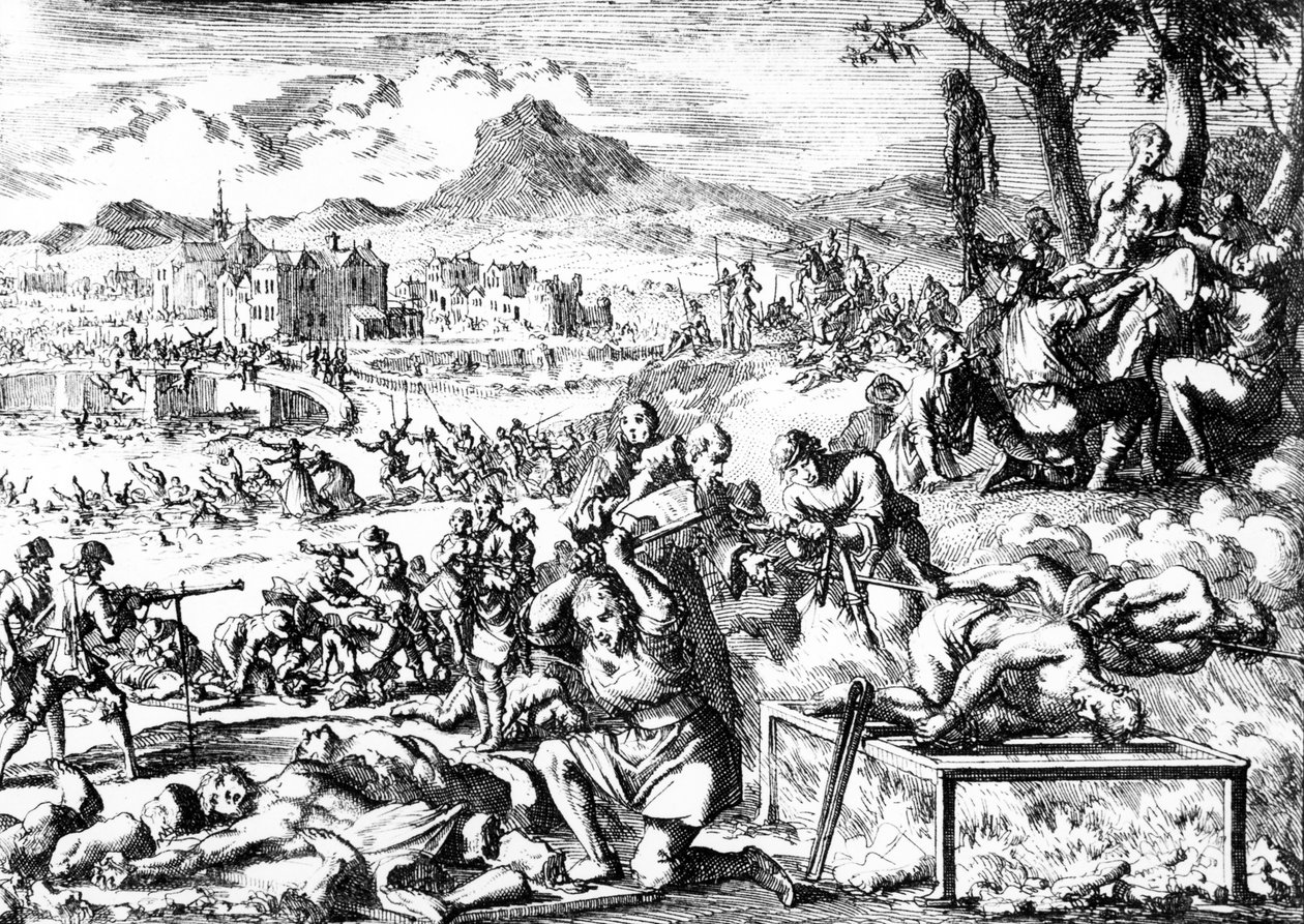 1644年爱尔兰大屠杀，1685年 作者 法语学校