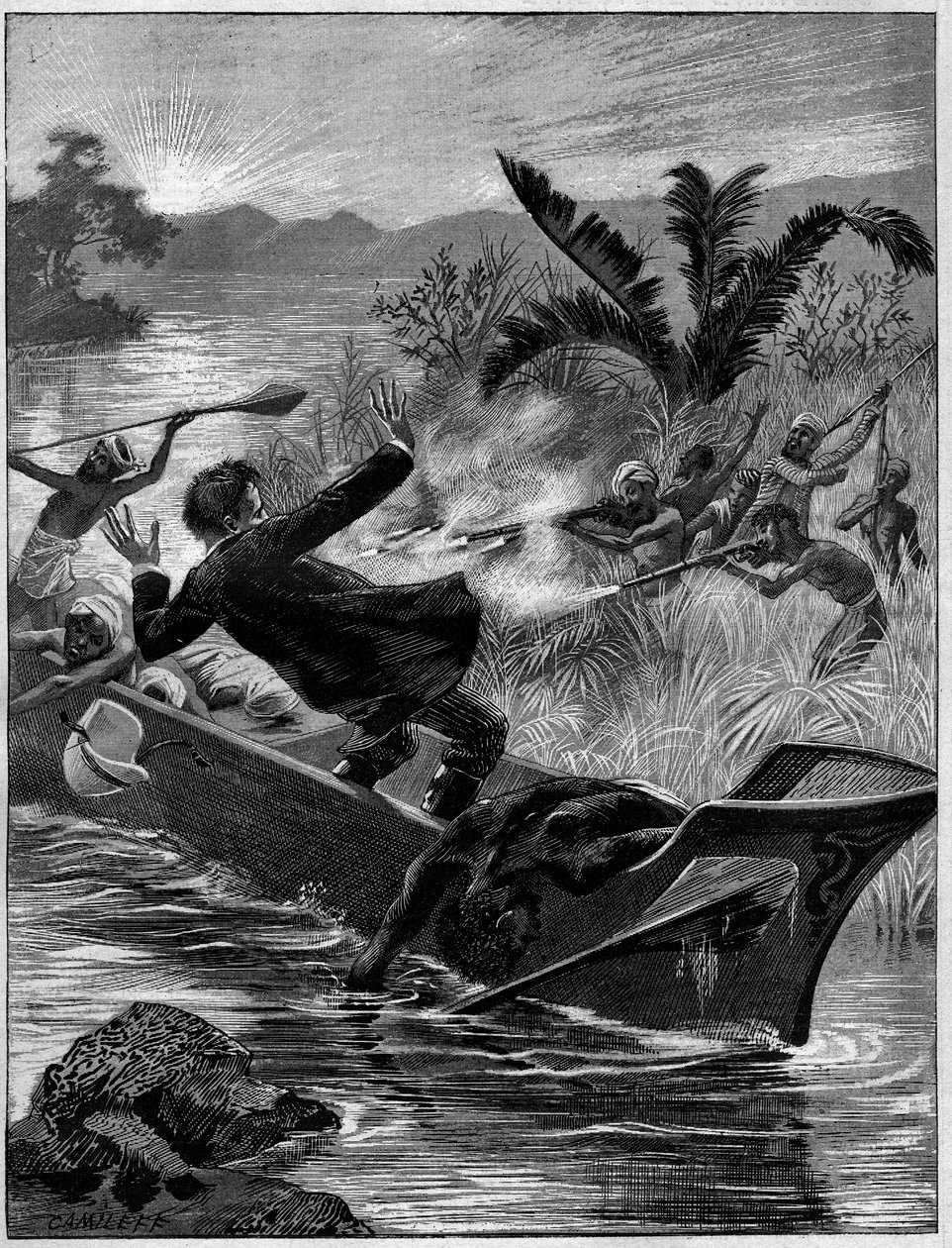 马达加斯加马哈法莱斯屠杀贝齐亚特医生及其护送人员的事件 作者 法语学校