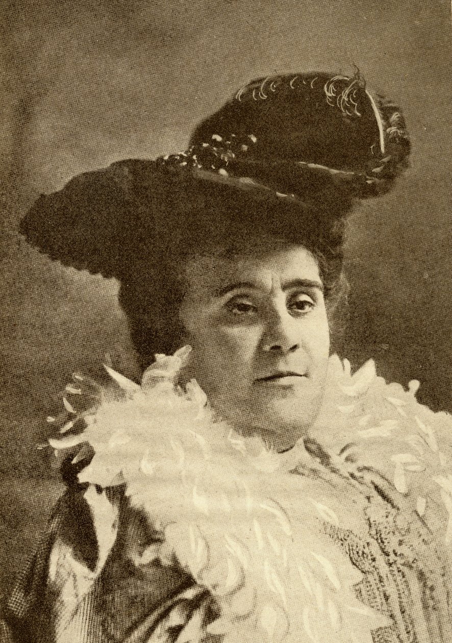 Matilde Serao（1856-1927）（litho） 作者 法语学校