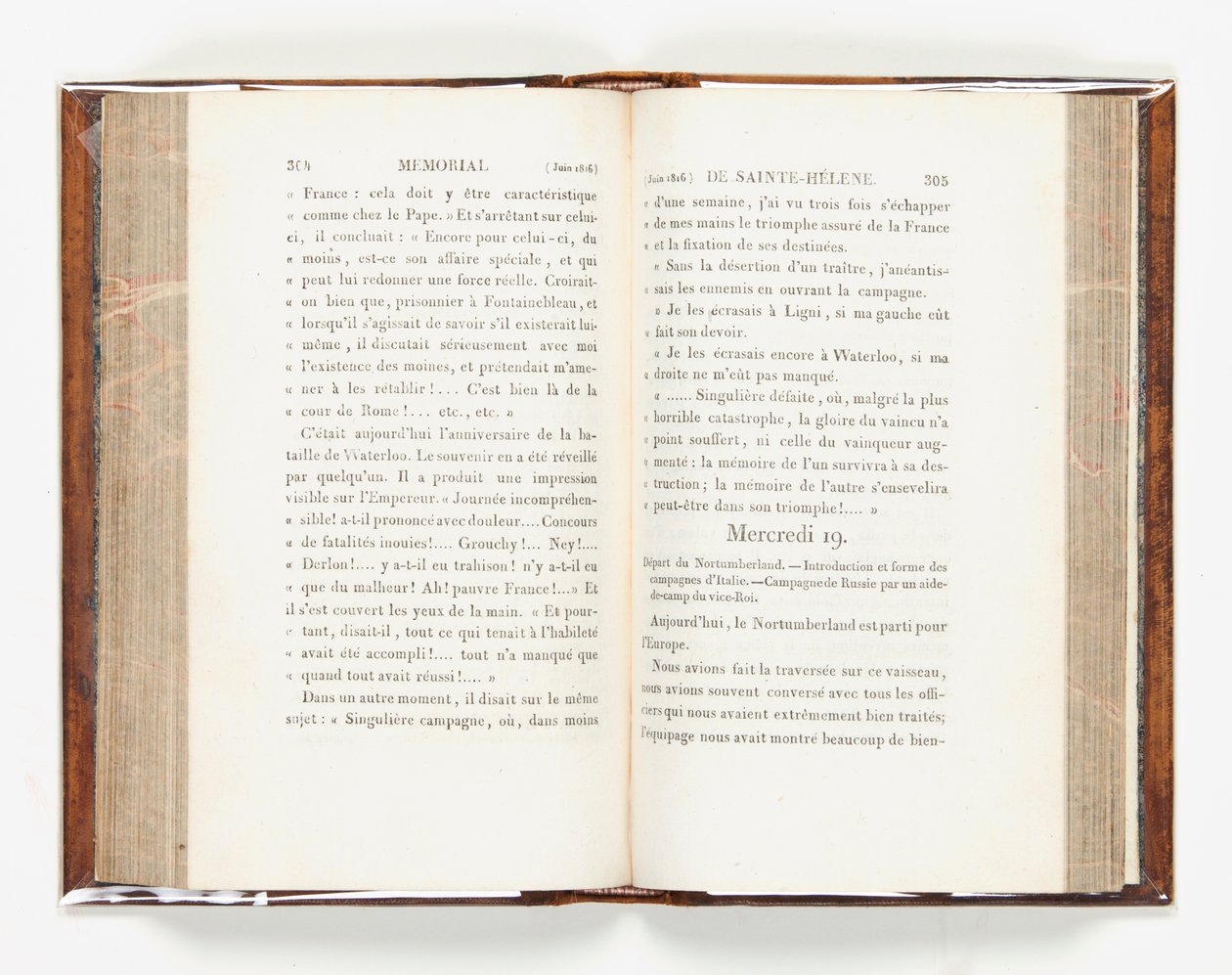《圣赫勒拿纪念馆》，埃马纽埃尔·拉斯·凯斯伯爵 (Comte de Las Cases) 作者 法语学校