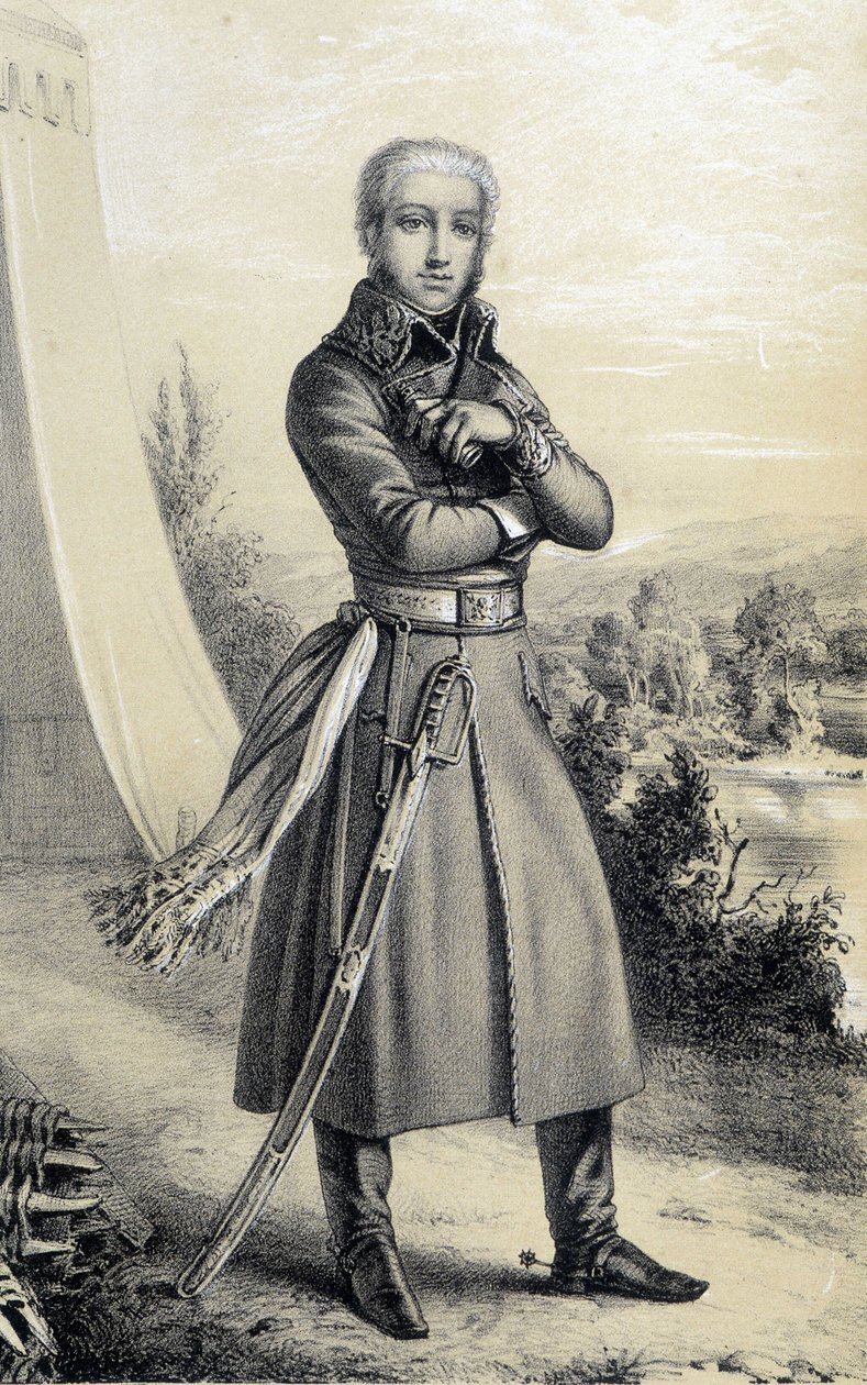 Moreau - 在“法国大革命历史画廊”中，阿尔伯特·莫林 (Albert Maurin) 作者 法语学校