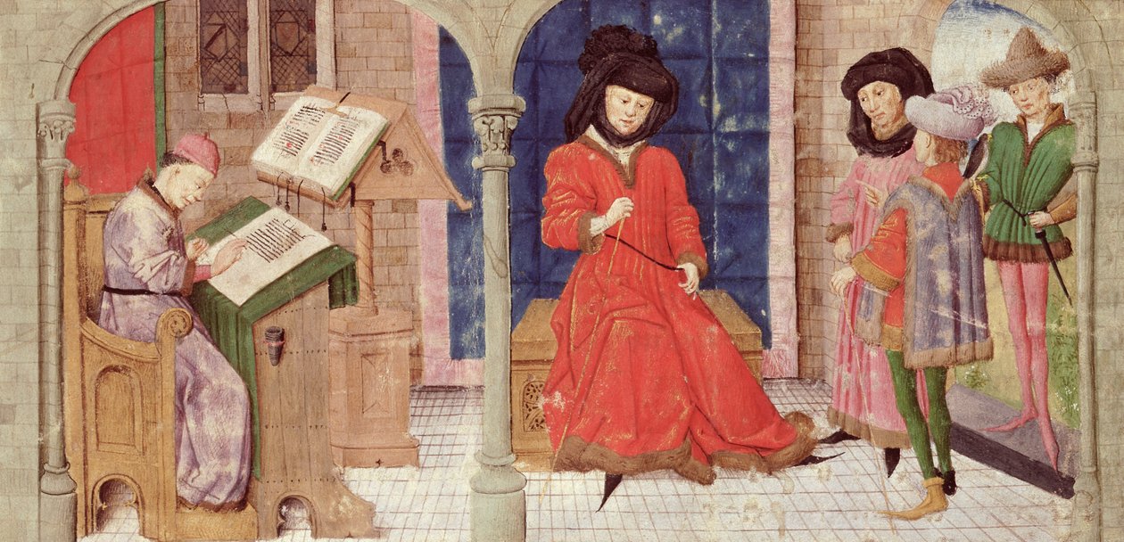 女士149 t.1 fol.1来自埃诺斯德吉斯贵族王子历史的抄写员 作者 法语学校