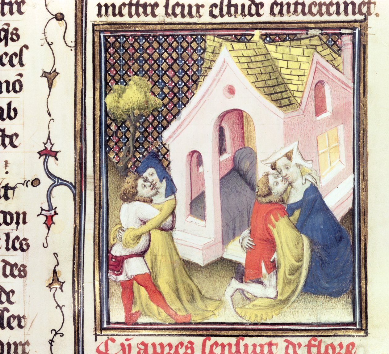 女士们来自Claris Mulieribus，来自Giovanni Boccaccio（1313-75） 作者 法语学校