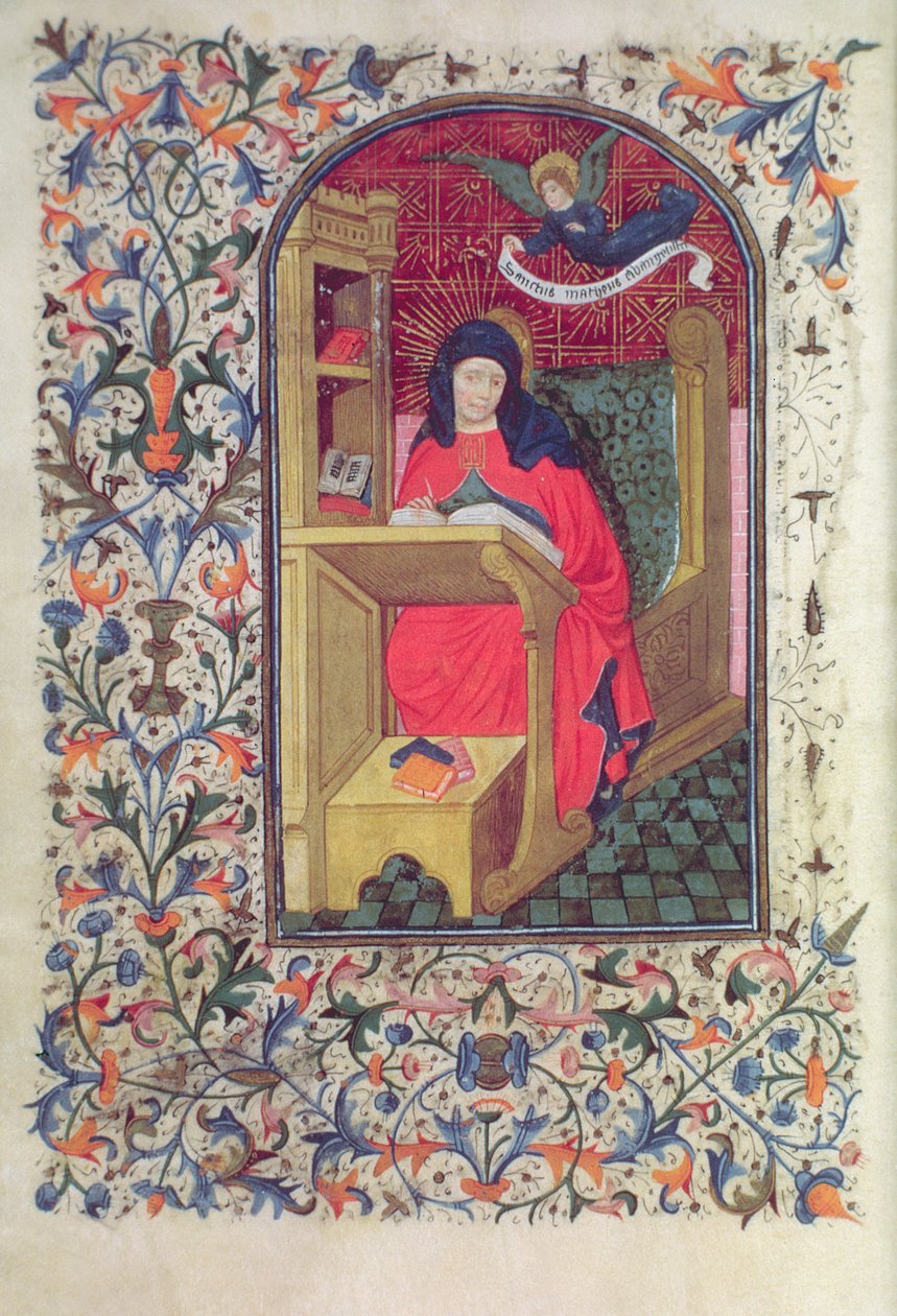 Gen 288 f.266v Ms Schol，c.1460 作者 法语学校