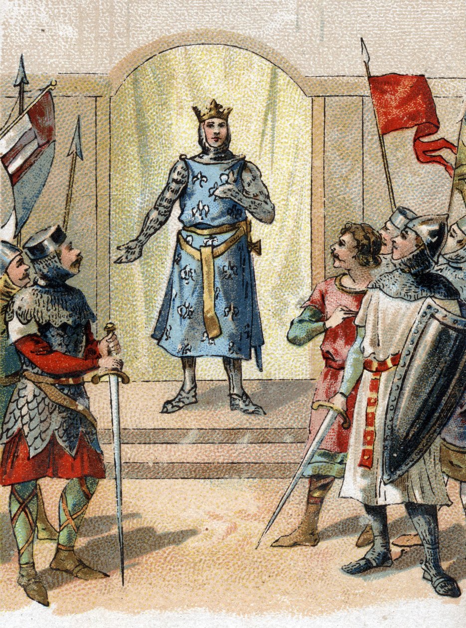 My crown to the brave phrase said by Philippe Auguste 27 July 1214 to the lords on the eve of the battle of bouvines. 作者 法语学校