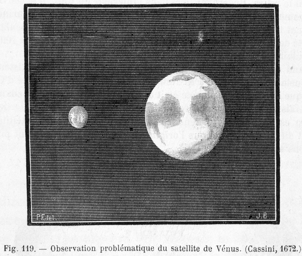 观测有问题的 du Satellite de Venus (Cassini 作者 法语学校