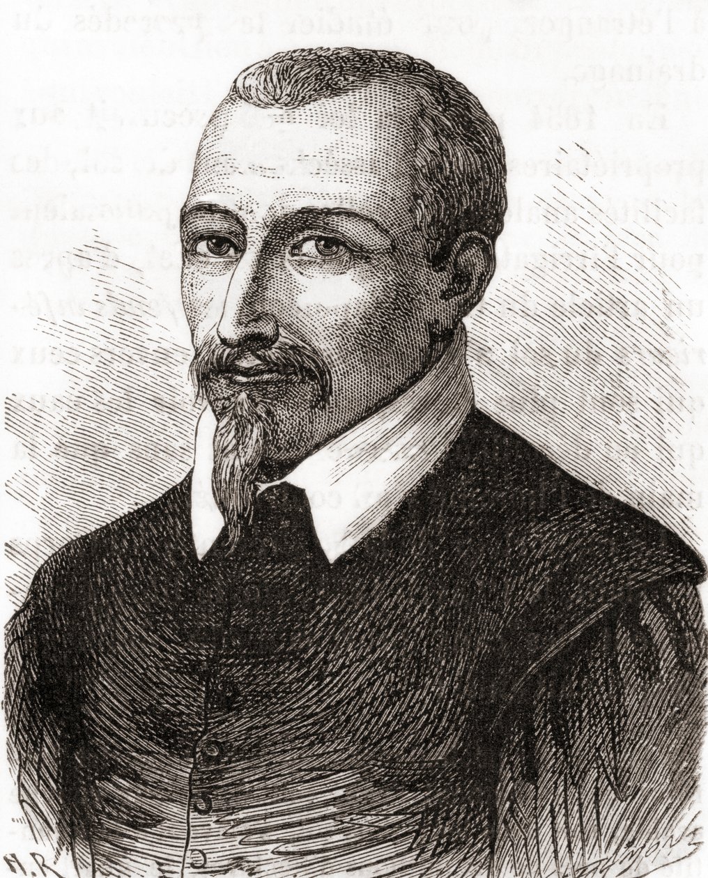 来自 Les Merveilles de la Science 的 Olivier de Serres，约 1870 年出版（版画） 作者 法语学校