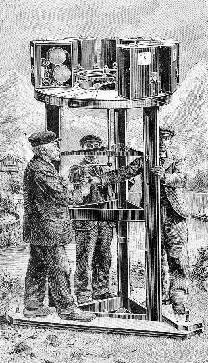 全景Cinéorama，1896年 作者 法语学校