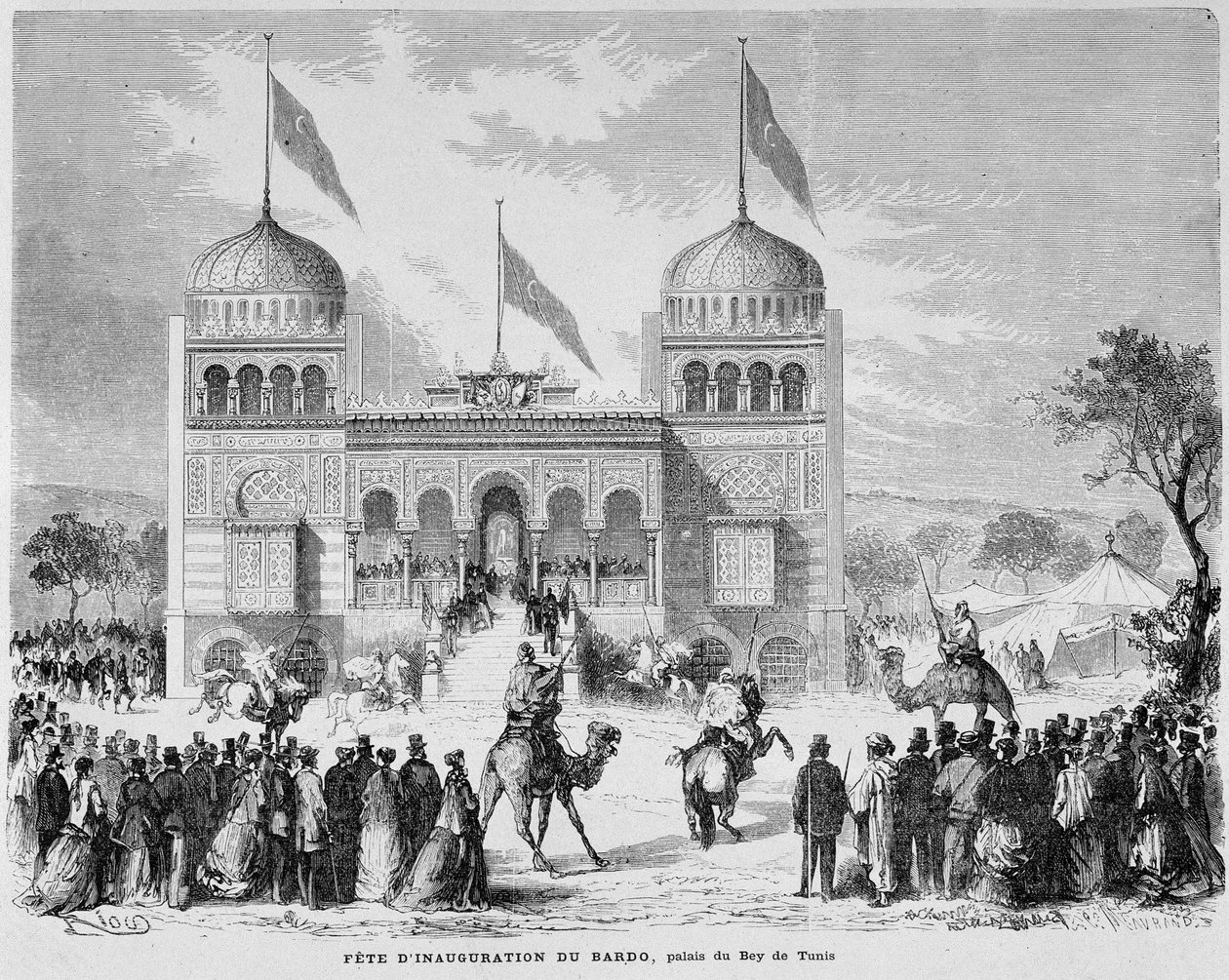 Parc du Montsouris：1867 年世界博览会上突尼斯的贝宫。 作者 法语学校