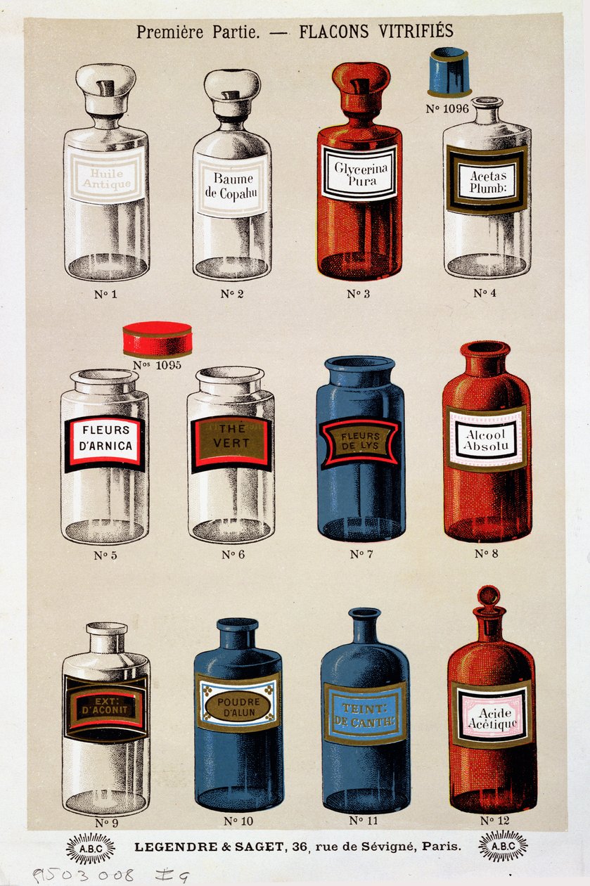 药品包装（彩色印刷） 作者 法语学校