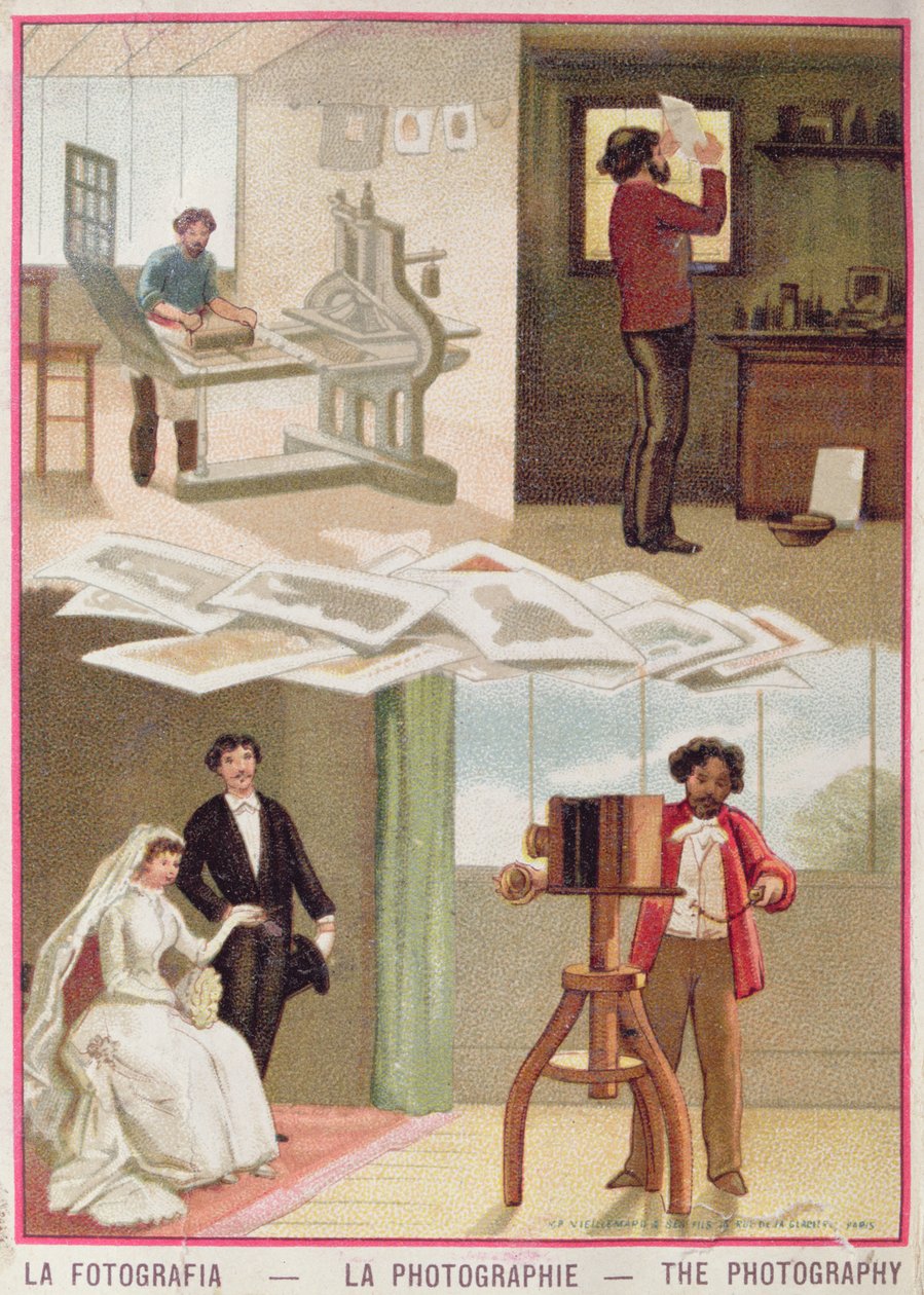 摄影，c.1900 作者 法语学校