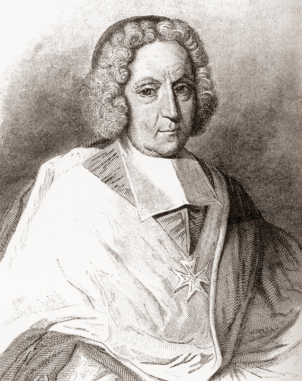 Pierre-PaulGuérindeTencin，1679-1758。法国教会，Embrun和里昂的大主教，以及红衣主教。来自Les Heures Libres出版于1908年。 作者 法语学校