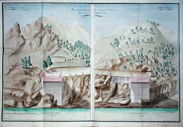 在科西嘉岛建造一座横跨利亚蒙河的石桥的计划 作者 法语学校