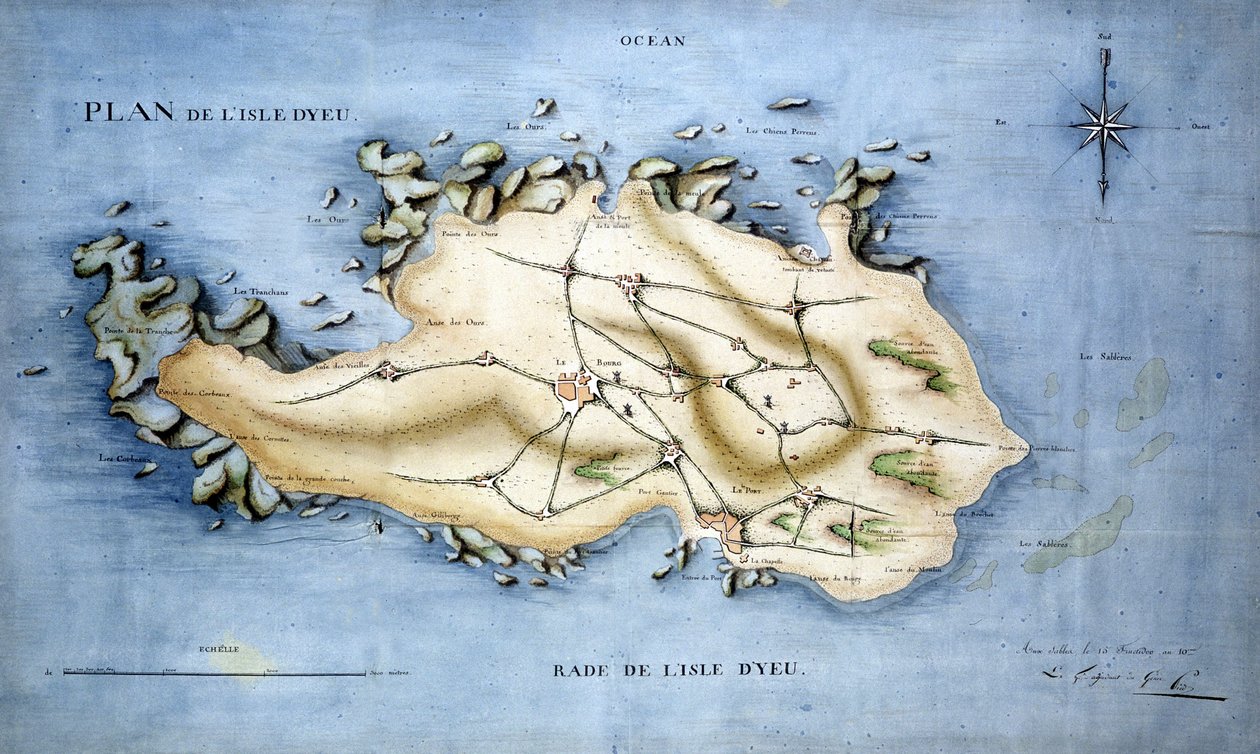 1848 年实现的耶余岛（Ile-d