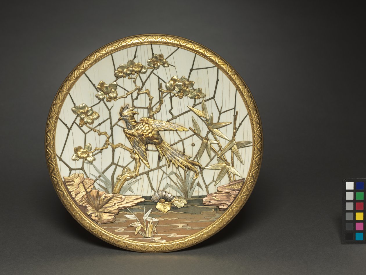 铭牌，由Veuve Ferdinand Duvinage公司制造，由Alphonse Giroux零售，约1880年 作者 法语学校