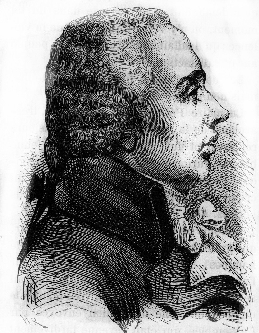 Portrait of Adrien Marie Legendre, French mathematician (1752 -1833). 作者 法语学校