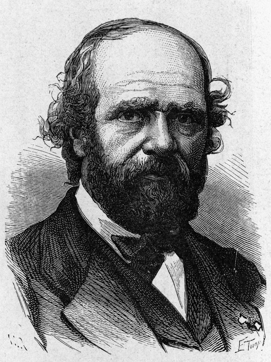 Portrait of Alphonse Poitevin - in “” Album of Science; illustrious scientists; Great discoveries””” 1896. 作者 法语学校