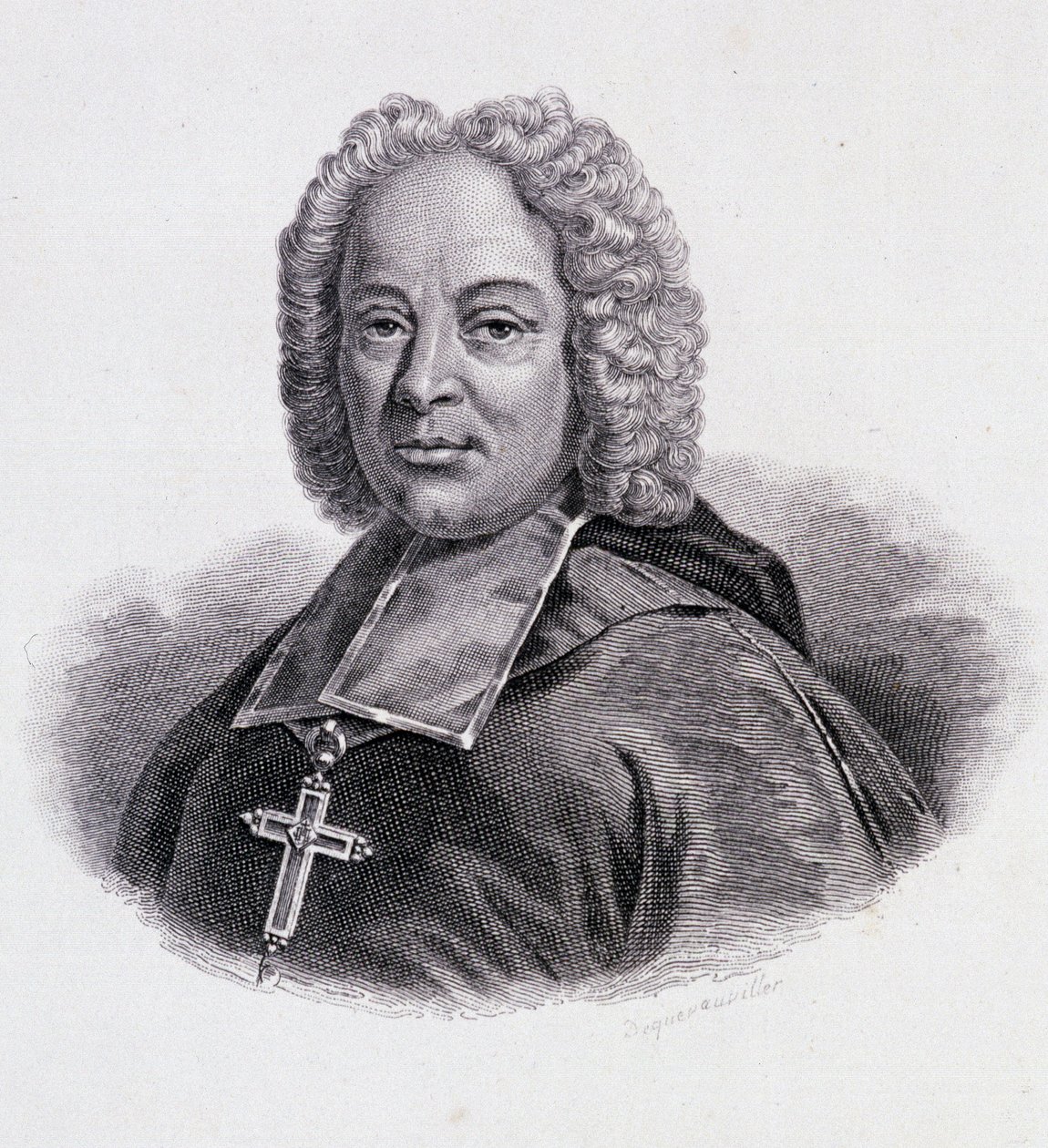 Belsunce de Castelmoron 的肖像，法国长老（1670 - 1755） 作者 法语学校