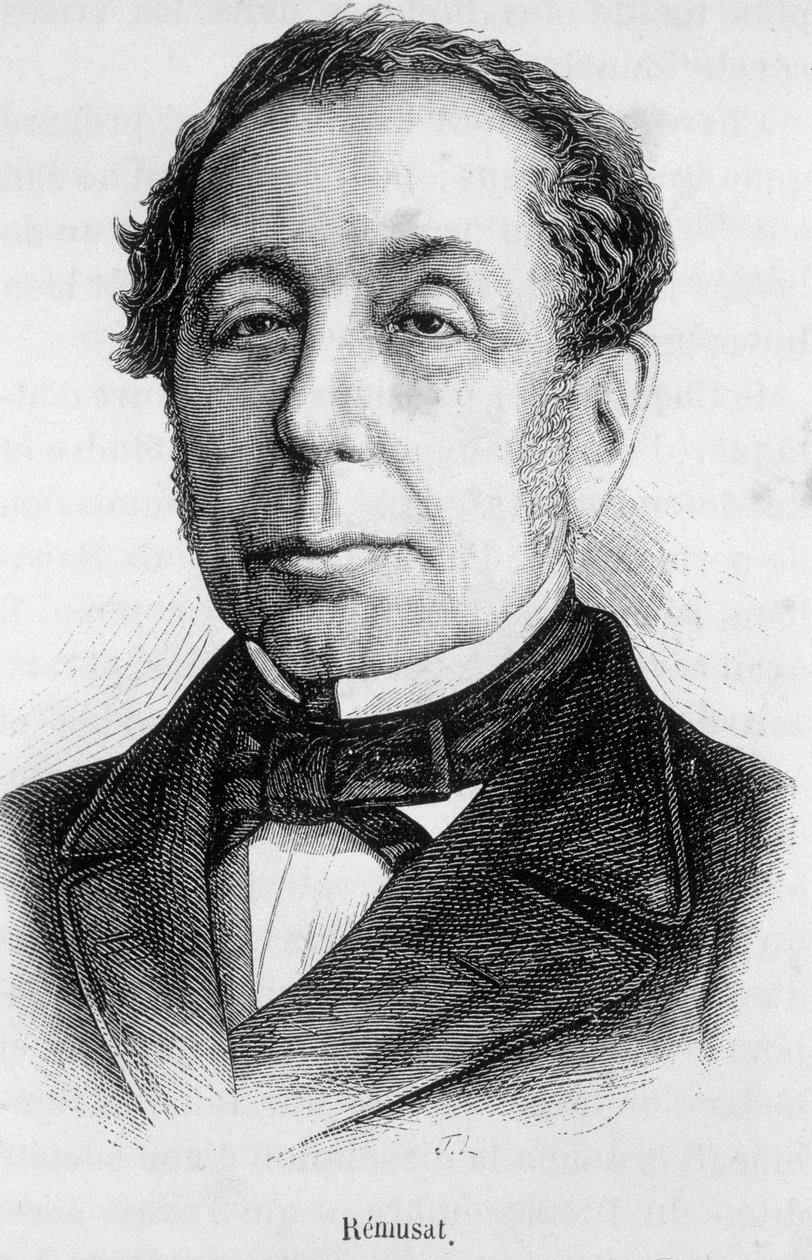 法国政治家夏尔-德-雷姆萨特的肖像（1797-1875）。 作者 法语学校