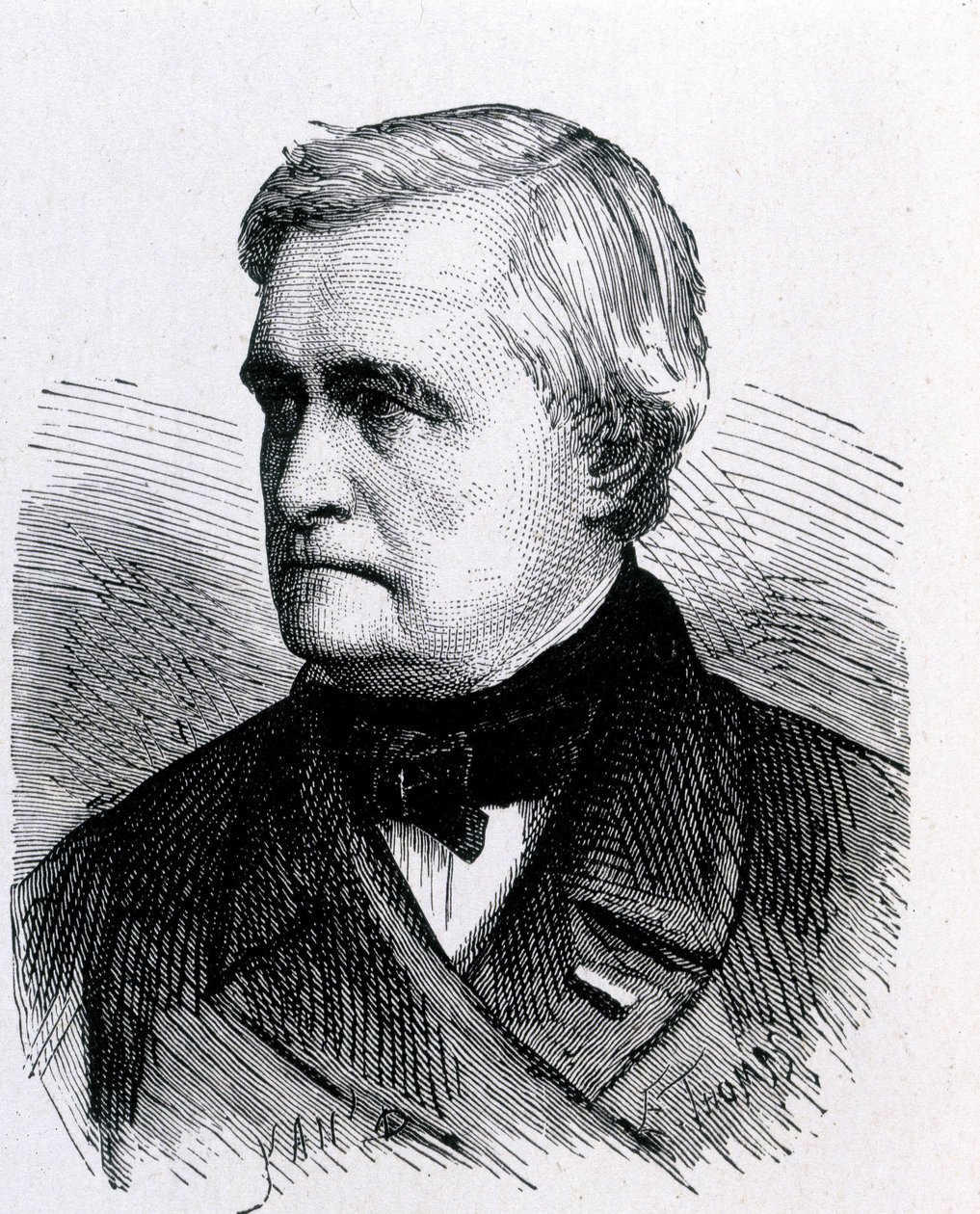 Portrait of Claude Pouillet, French physicist (1790 - 1868) - in “” Album de la Science; illustrious scientists; Grandes discoveries””” 1896. 作者 法语学校