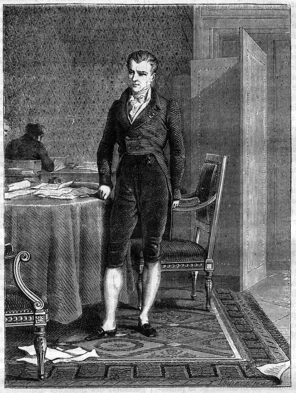 Portrait of EMMERICH JOSEPH, Duke of DALBERG French-German statesman (1773-1833) - Portrait of Emmerich Joseph Duke of Dalberg (1773-1833) German diplomat, and French politician - in “Histoire de l