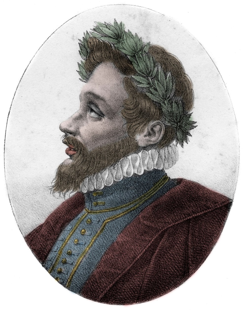 Portrait of Etienne Jodelle (Paris 作者 法语学校