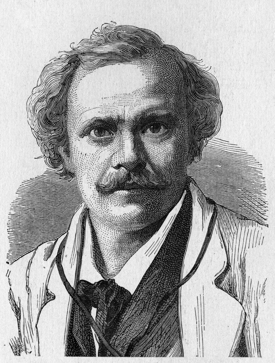 费利克斯-纳达尔（1820-1910）的肖像--载于《科学专辑；杰出的学者；伟大的发现》1896。 作者 法语学校