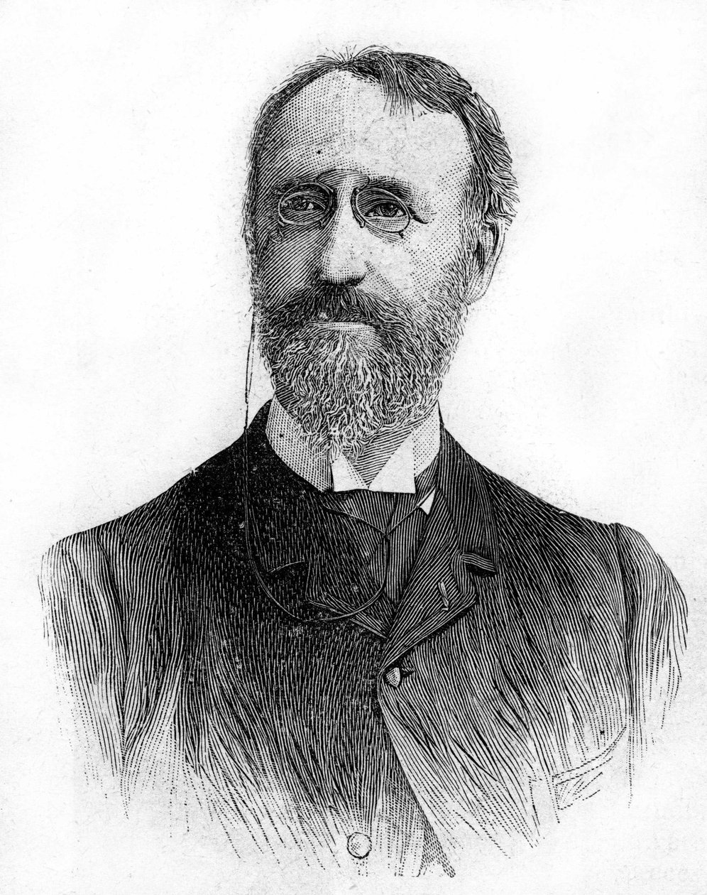 弗朗索瓦-克莱门特-西奥多-杜波依斯（1837 - 1924）法国作曲家的画像。 作者 法语学校