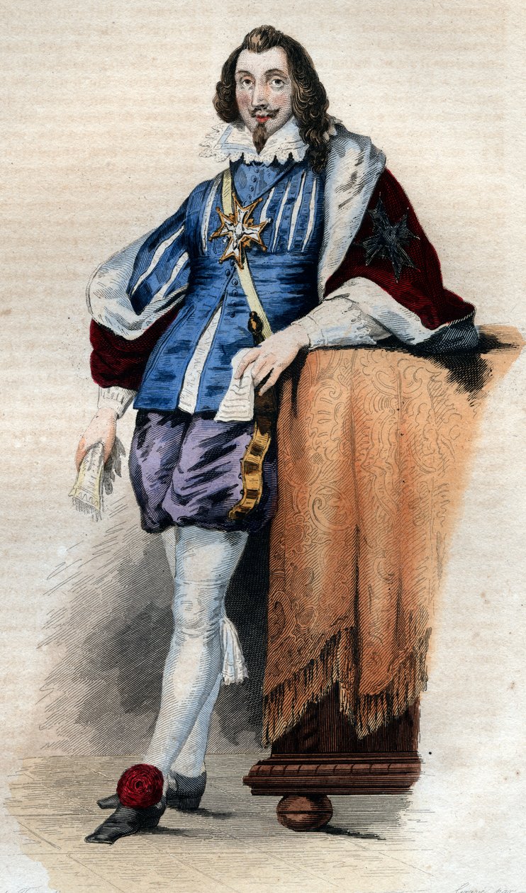 Francois de Bassompierre（1579-1646）的肖像，法国朝臣和元帅。 作者 法语学校