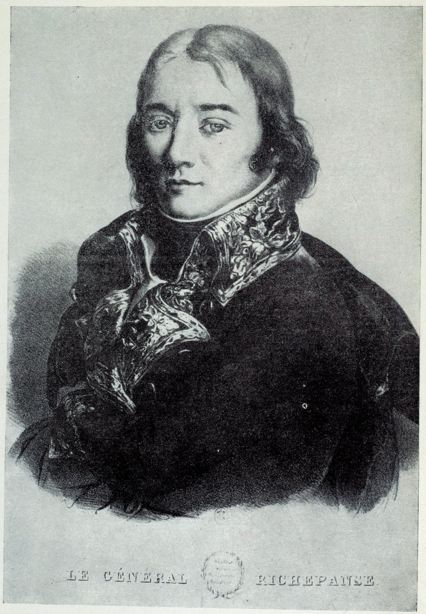 Portrait of General Antoine Richepance (or Richepanse) (1770-1803), in favour of slavery. Prints of the 19th century Chartres, Musee des Beaux Arts 作者 法语学校