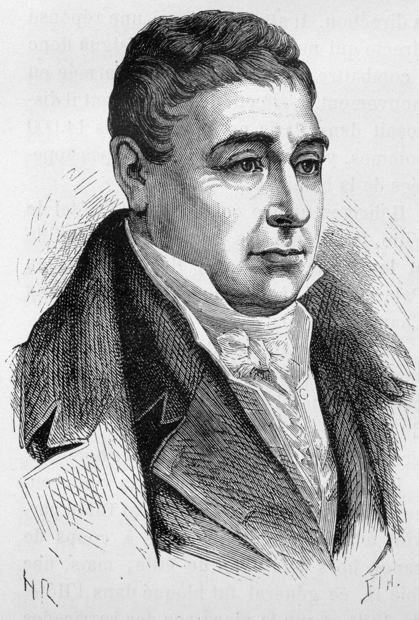 拉法耶特（Lafayette）将军的肖像（1757 - 1834）--载于亨利-马丁的《法国历史》。 作者 法语学校