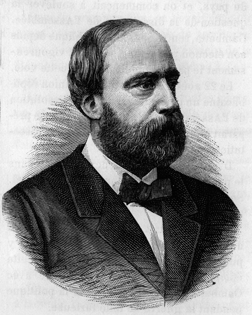 亨利-查尔斯-费迪南-玛丽-迪厄多纳-阿尔图瓦（1820-1883）的肖像，波尔多公爵，尚博尔伯爵，被称为亨利五世，假装登上法国王位。雕版画取自亨利-马丁的《法国民众史》。19世纪。 作者 法语学校