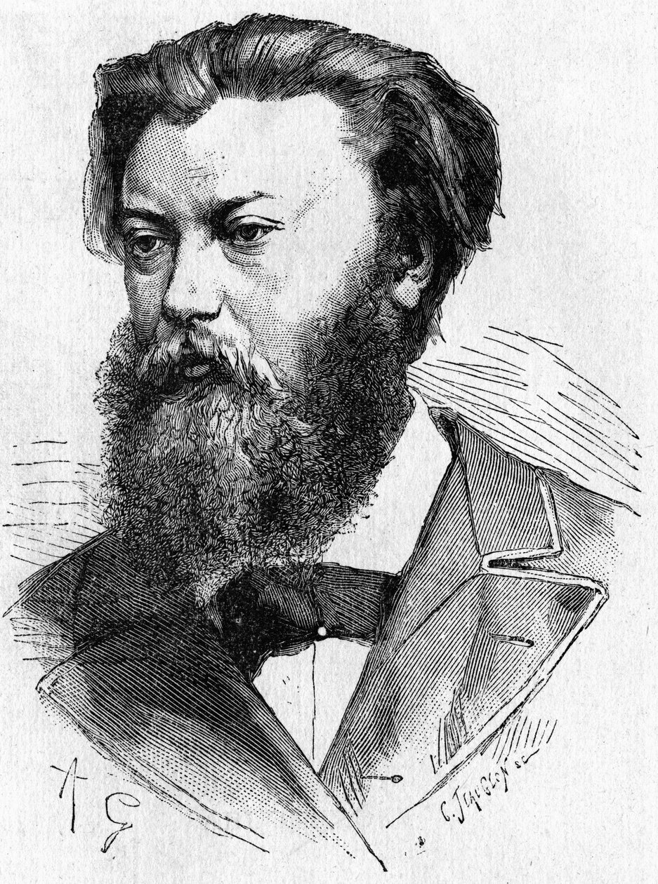 雅布罗克夫的肖像--载于《科学专辑；杰出的科学家；伟大的发现》1896年。 作者 法语学校