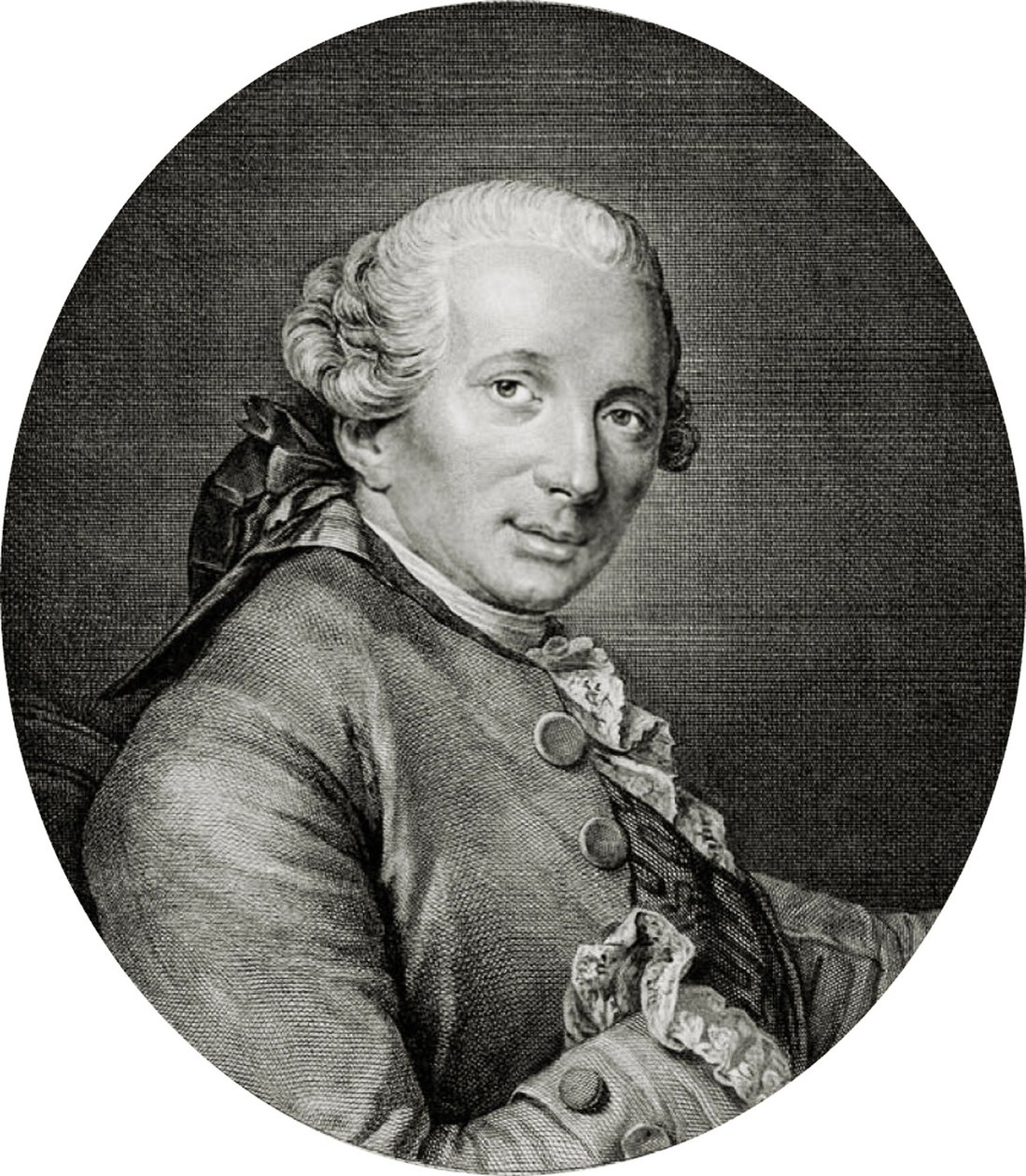 Jacques-Germain Soufflot的肖像， 作者 法语学校