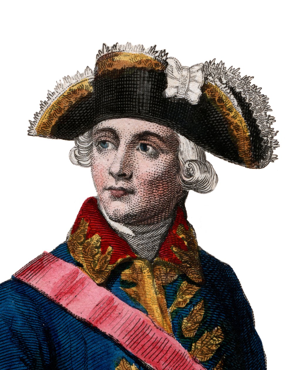Jacques Antoine Hippolyte，Comte de Guibert（1743-1790），法国将军和军事作家。 作者 法语学校