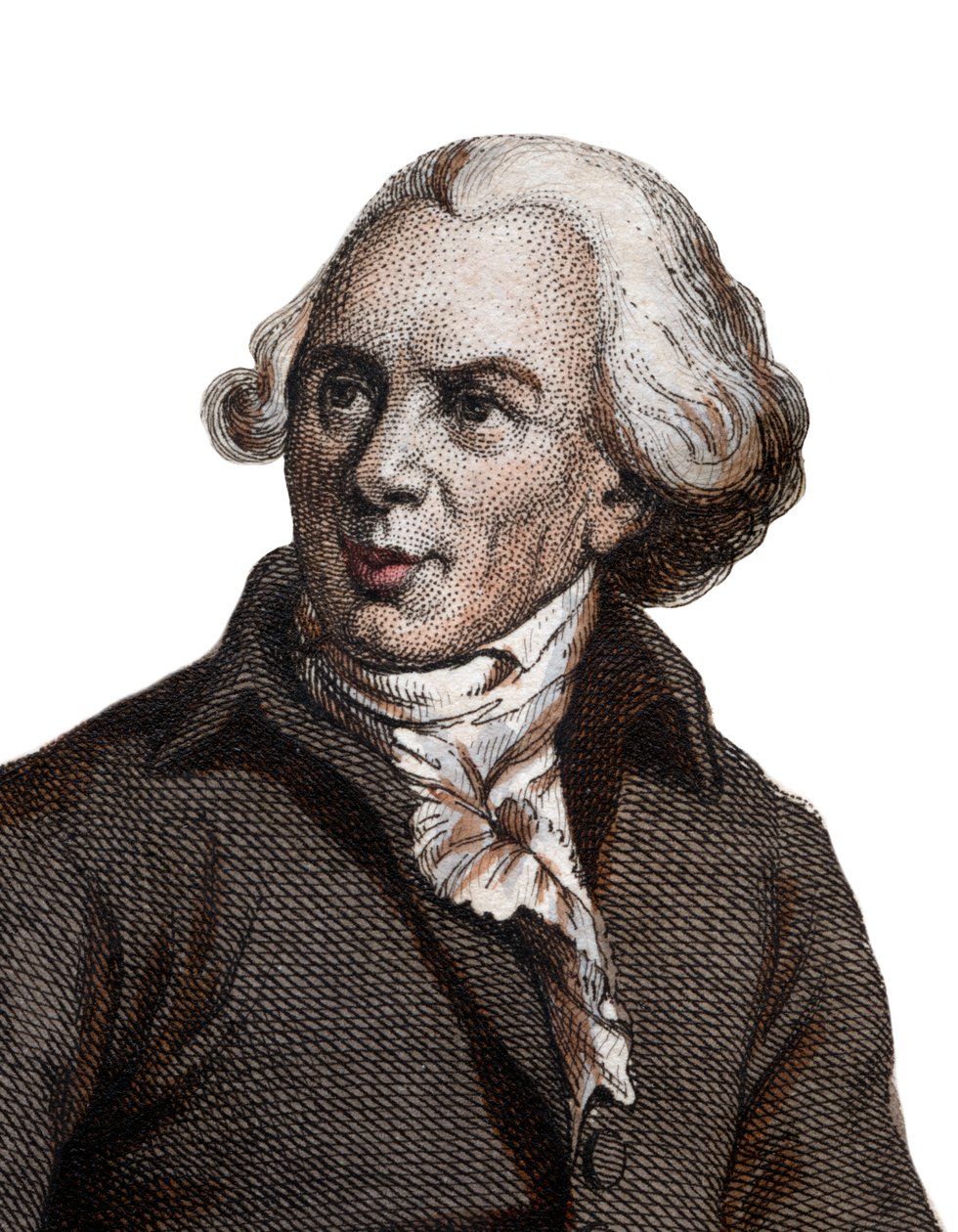 Jacques Delille（Abbe Delille）（1738-1813）的肖像，法国诗人和翻译。 作者 法语学校