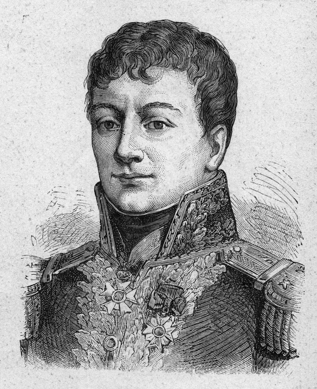 让-巴蒂斯特（Jean Baptiste）-雷蒙德-拉克鲁斯（1765-1829）的肖像，共和国第一专员和瓜德罗普总督。 作者 法语学校