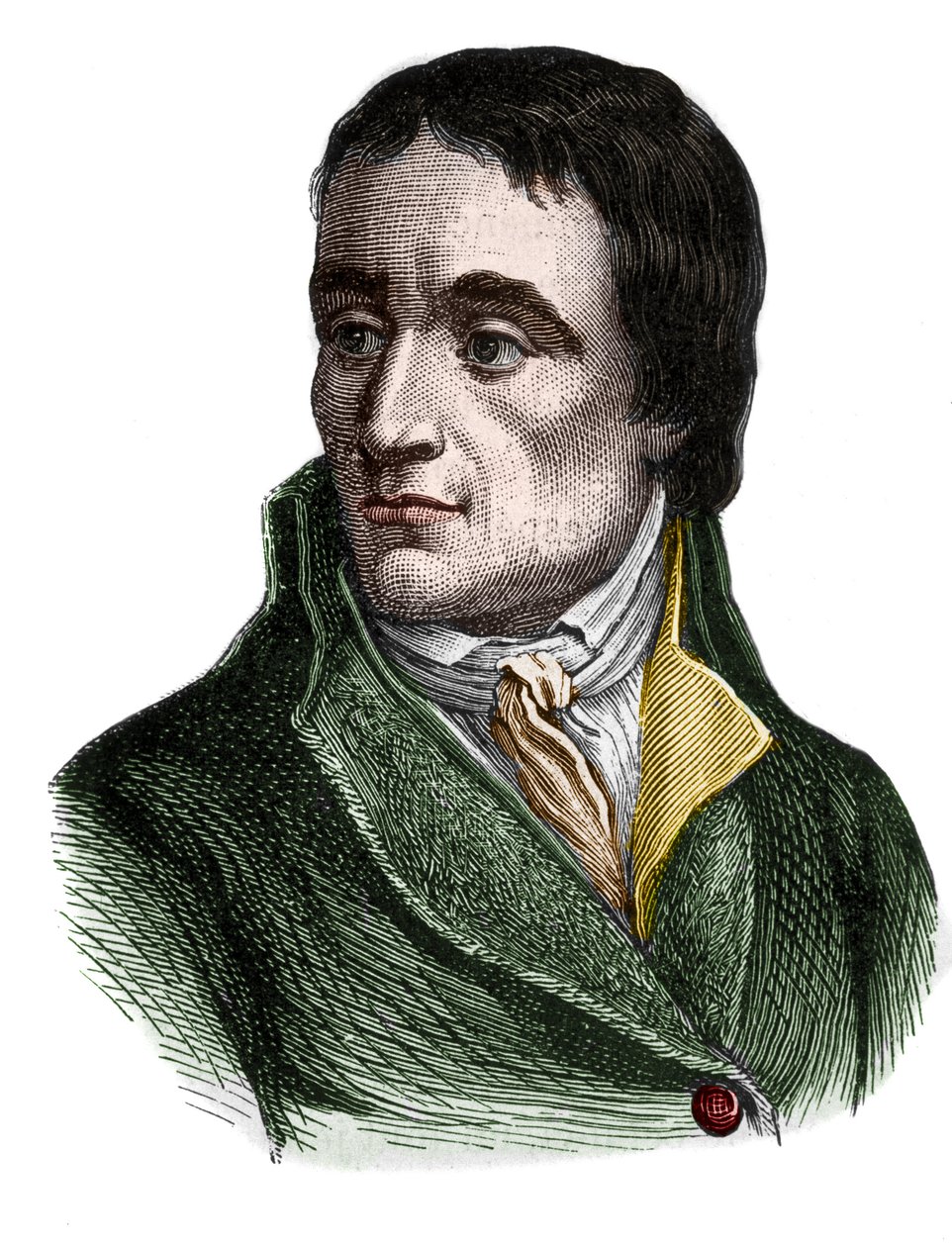 Portrait of Jean Baptiste (Jean-Baptiste) Carrier (1756-1794), French politicians - in “” L