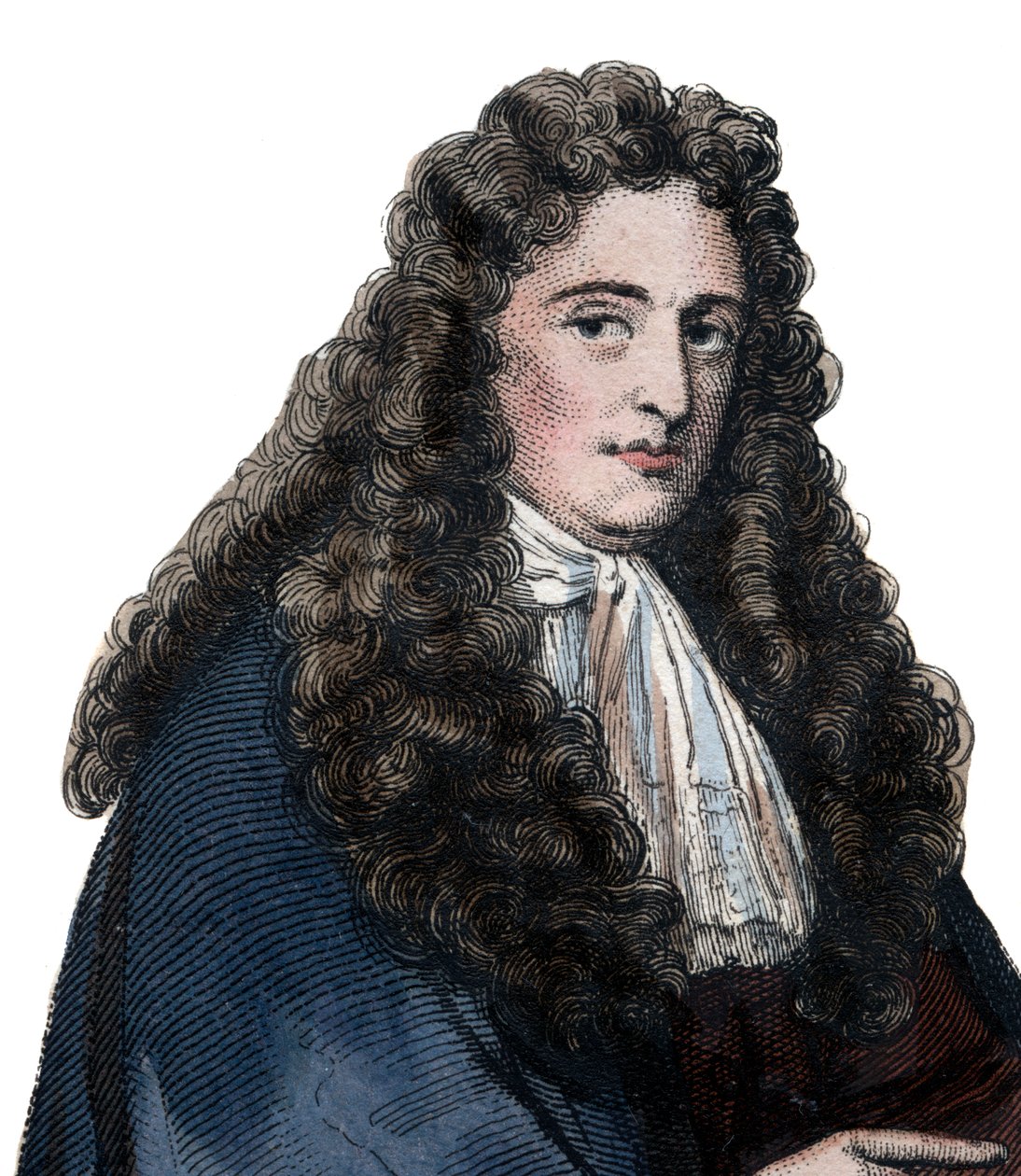 Jean Chardin（1643-1713），法国珠宝商和旅行者的肖像。 作者 法语学校