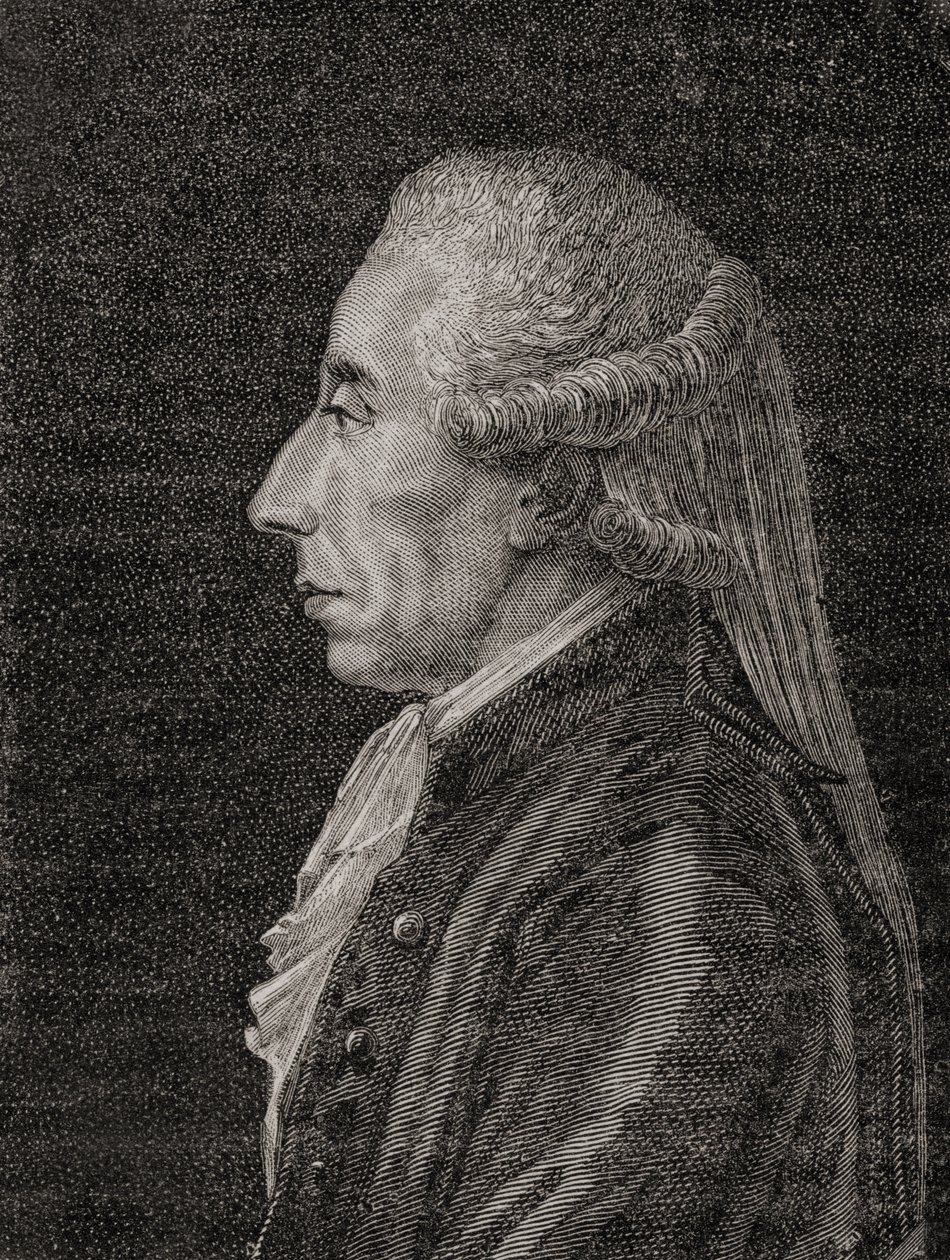 Jean Sylvain Bailly的肖像 作者 法语学校