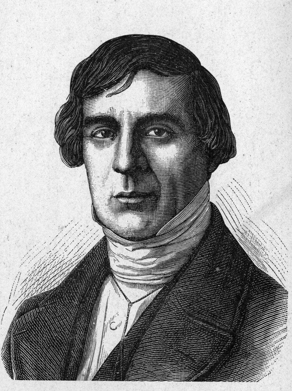 Jules Barthelemy Saint - Hilaire Saint Hilaire（圣希莱尔）（1805 - 1895）的肖像，法国学者和政治家--载于《科学专辑；杰出的科学家；伟大的发现》1896。 作者 法语学校