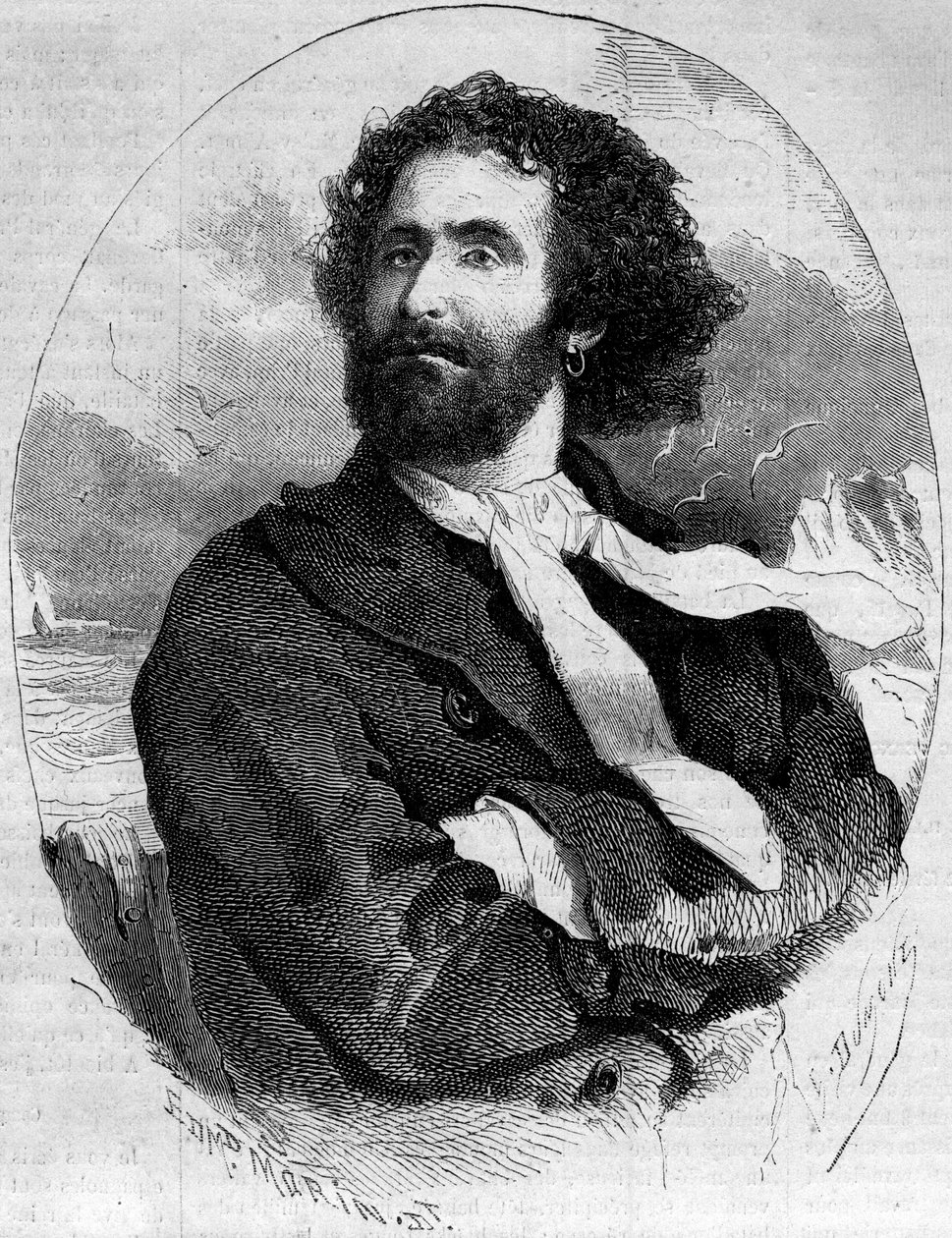 Portrait of Lafontaine (Henry Lafontaine 作者 法语学校