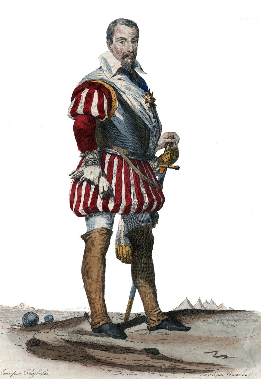 Louis Des Balbes de Berton de Crillon（1543-1615）的肖像，法国士兵毫无恐惧地称呼这名男子。 作者 法语学校