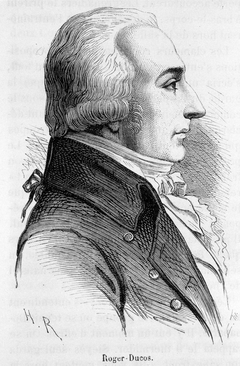 Portrait of Pierre-Roger Ducos, French politician (1747-1816) 作者 法语学校