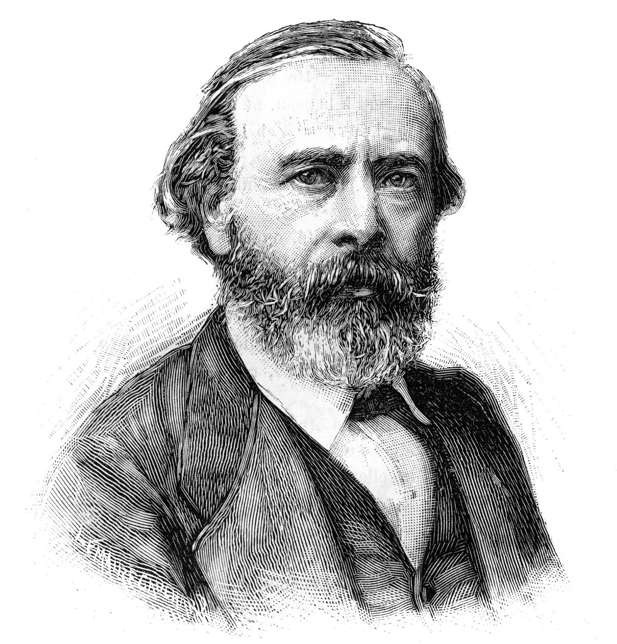 皮埃尔-爱德华（Pierre-Edouard）-弗雷尔（1819-1886）的画像，法国画家。刊登在《世界画报》上的版画，6月5日 作者 法语学校