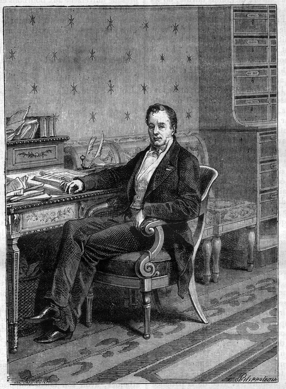 Portrait of Pierre Paul Royer-Collard (Royer Collard 作者 法语学校