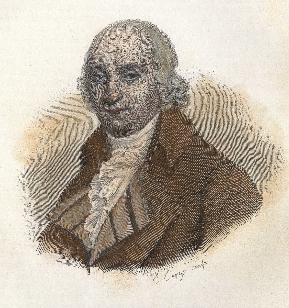 Pierre Samuel Dupont de Nemours的肖像 作者 法语学校