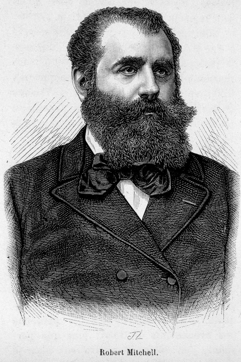 Portrait of Robert Mitchell - in “” L