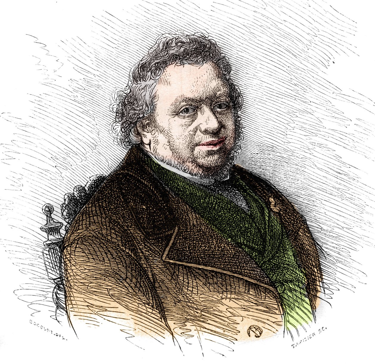 圣廷的肖像（Xavier Boniface de Saintine 作者 法语学校